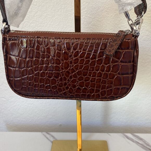 By Far mini Rachel croc-effect bag - Picture 4 of 6